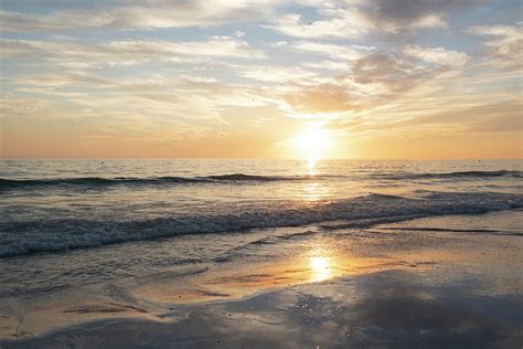 Siesta Key Beach Sunset Sarasota Florida Photograph by Toby McGuire ...