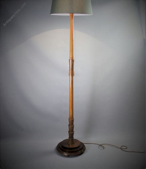 Antiques Atlas Art Deco Walnut Standard Lamp