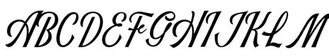 Migliore Regular Font Script Elegant What Font Is