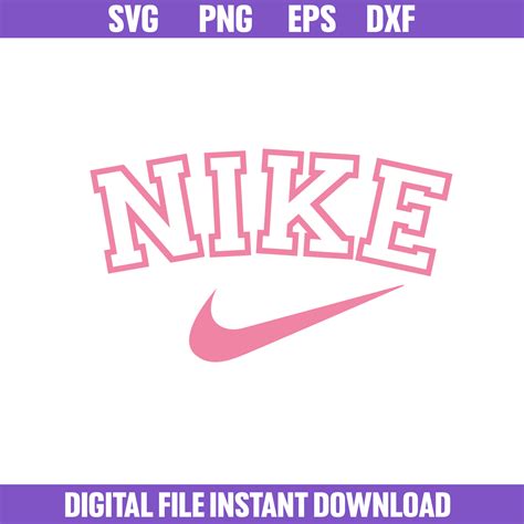 Nike Pink Logo Svg, Nike Svg, Fashion Brand Logo Svg, Png Dx | Inspire ...