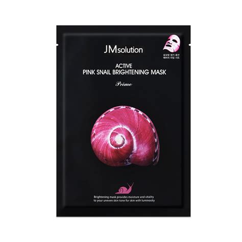 Jmsolution Active Pink Snail Brightening Mask Prime S Beautela