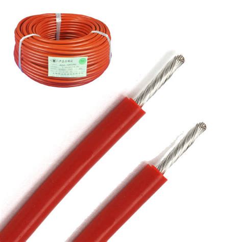 Tinned Copper Insulated Coaxial Cable Soft Awg Silicone Silicon