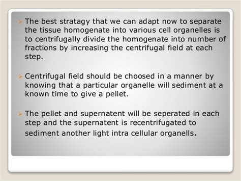 differential centrifugation