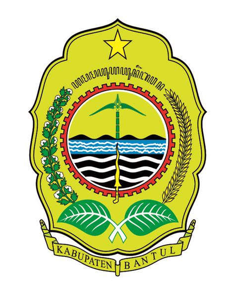 logovectorcdr logo kabupaten bantul