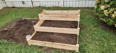 Best Choice Products Tier Fir Wood Raised Garden Bed Planter For