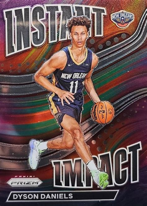 Dyson Daniels 2022 Prizm 21 Instant Impact Price Guide Sports Card