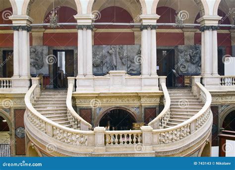 Academy of Fine Arts stock image. Image of stairs, graphics - 743143