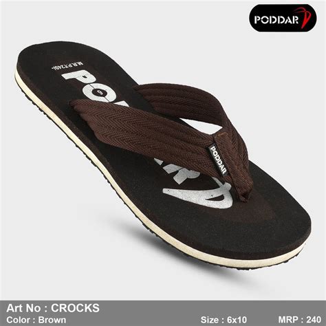 PODDAR Multicolor Men Fabrication Slipper Model Number Crocks Size