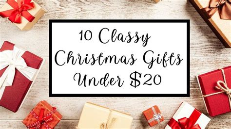 10 Classy Christmas Gifts Under $20 - Holidappy