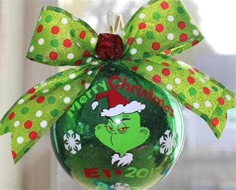 Pin By Vicki Whitney On Grinch Christmas Tree Ornaments I Want To Make Grinch Christmas