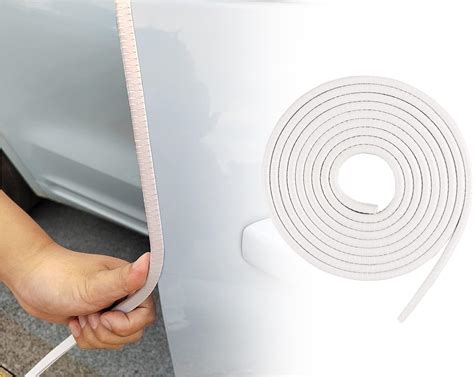 Moly Magnolia Car Door Edge Guards 16ft Pvc U Shape Sealed