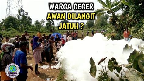 Fenomena Aneh Gemparkan Warga Depok Muncul Benda Aneh Mirip Awan