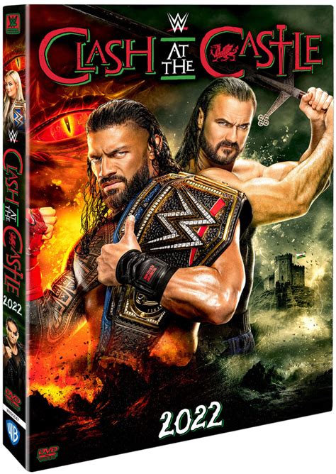 Wwe Clash At The Castle Dvd Cover Art Huge Success For Summerslam