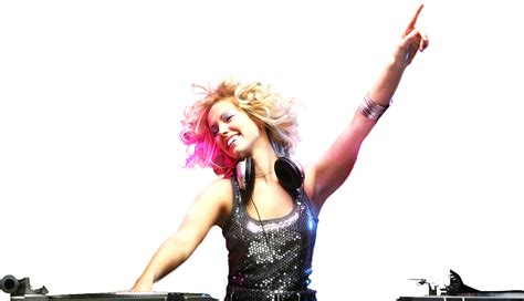 Dj Girl Png Images Transparent Free Download