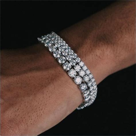 Moissanite Cuban Bracelets Icecartel