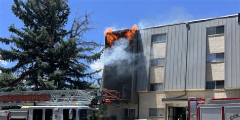 Crews Respond To Apartment Complex Fire In Colorado Springs