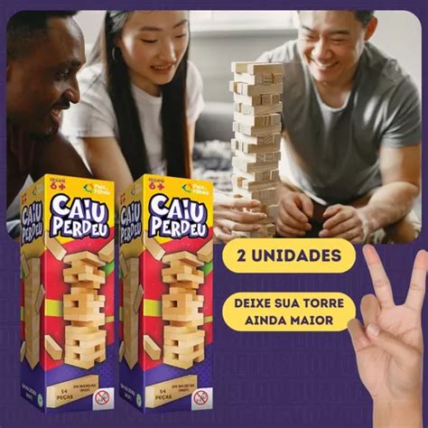 Kit Unidade Jogo De Mesa Caiu Perdeu Madeira Mdf Pe As