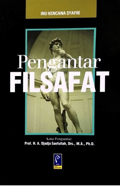 Jual Buku Pengantar Filsafat Karya Inu Kencana Syafiie Toko Buku