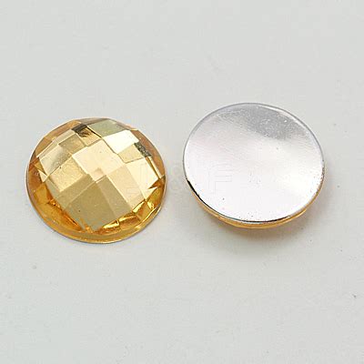 Wholesale Imitation Taiwan Acrylic Rhinestone Flat Back Cabochons