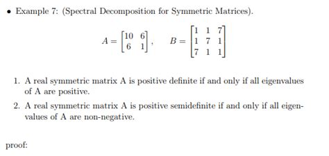 Solved Example 7 Spectral Decomposition For Symmetric