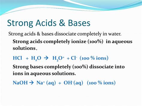 PPT - Strong Acids & Bases PowerPoint Presentation, free download - ID ...