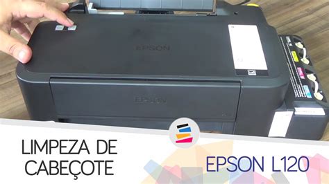 Tutorial Limpeza de Cabeçote pelo painel na Epson L120 SULINK YouTube