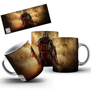 Caneca Call Of Duty Warzone Imagem Personalizada Shopee Brasil