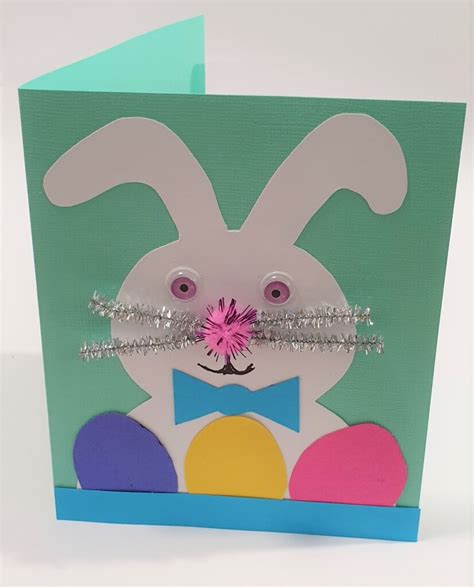 EASTER BUNNY CARD – | Creative Art and Craft for Children