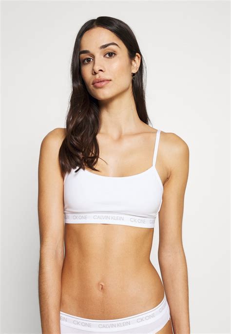 Calvin Klein Underwear Bustier White Weiß Zalando Ch