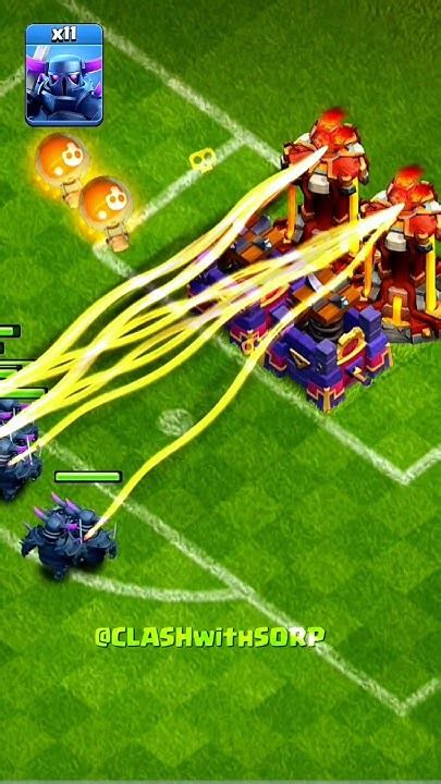 Lvl 1 Elixir Troops Vs Inferno Tower Poison Tower Clash Of Clans