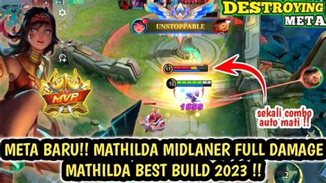 Mathilda Buff Full Damage Build Mathilda Best Build Mobile