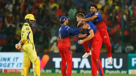 Chennai Super Kings Vs Royal Challengers Bengaluru Live Streaming How