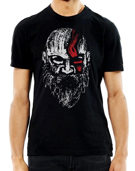 Aliexpress.com : Buy Old Man Kratos God Of War Unisex Gaming Geek Black ...