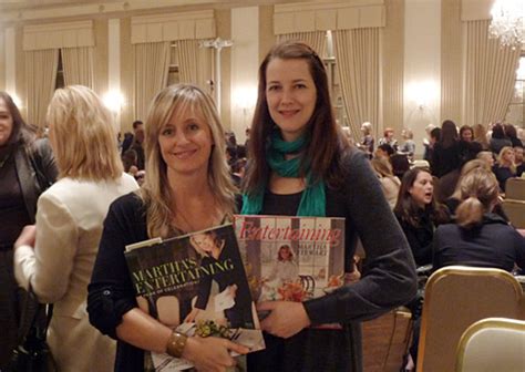 Meeting Martha Stewart at the Entertaining book signing in Chicago - Merriment Design