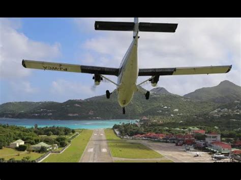 Me landing in Saint Barthélemy PTFS YouTube