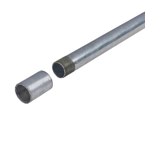 Steel Conduit 25mm 3000mm Galvanised Electricaldirect