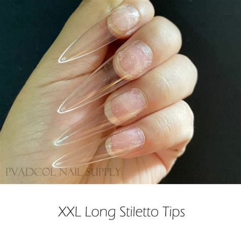 Gel X Nails Extension System Full Cover Sculpted Clear Stiletto Coffin Yeahgoshopping Llc