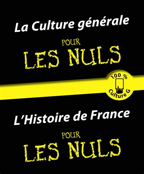 Pack Culture G N Rale Pour Les Nuls Pour Les Nuls