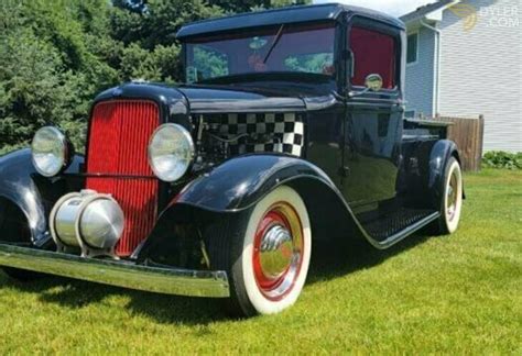 Classic 1933 Ford Model A Street Rod Pickup Truck For Sale Price 65