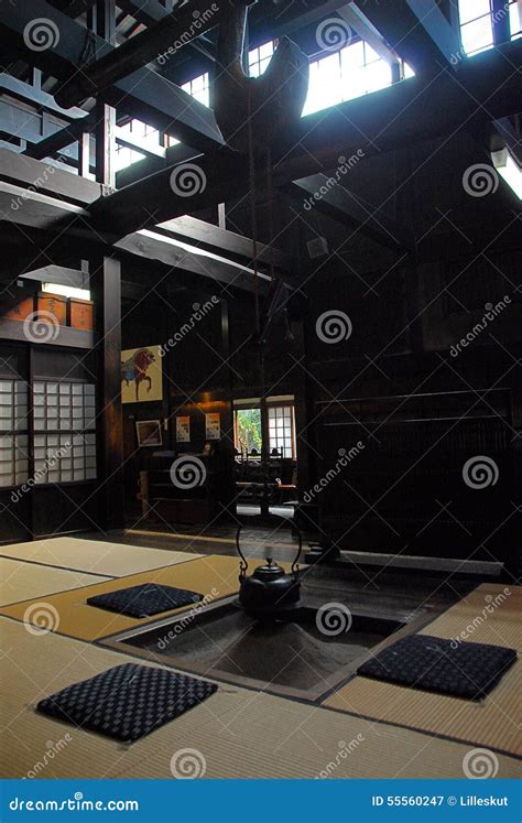 Fusuma Sliding Door Dividers And Tatami Mats In Washitsu Stock Image | CartoonDealer.com #253773565