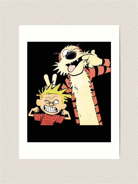 Calvin And Hobbes Bill Watterson Classic T Shirt Png Art Print For