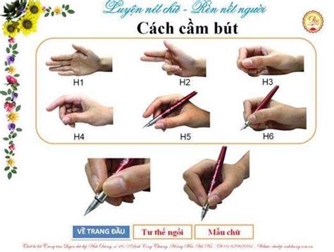 Hướng Dẫn Cầm Bút đúng