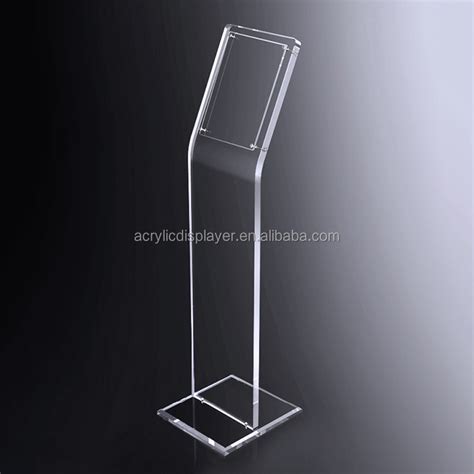 Custom Perspex Plexiglass Plexi Pmma Lucite Acrylic Floor Display Stand