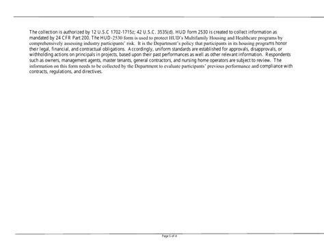 Form Hud 2530 Fill Out Sign Online And Download Fillable Pdf Templateroller