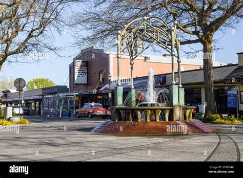 Timeless Scene In Downtown Edmonds On A Spring Day Finds The Edmonds