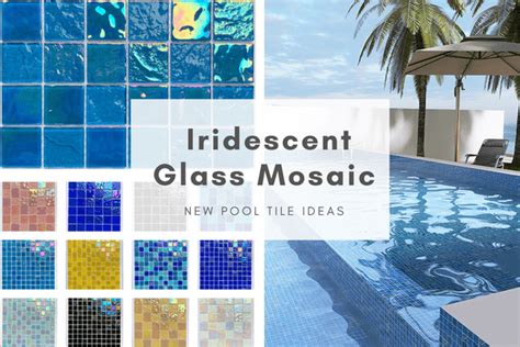 New Pool Tile Ideas: Iridescent Glass Mosaic, mosaic swimming pool tile,glass swimming pool ...