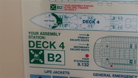 Symphony Of The Seas Muster Station Map Cruise Gallery