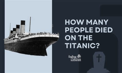 How Many People Died On The Titanic Statistics And Analysis