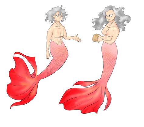 Character Design: Merpeople by Samamilly on DeviantArt