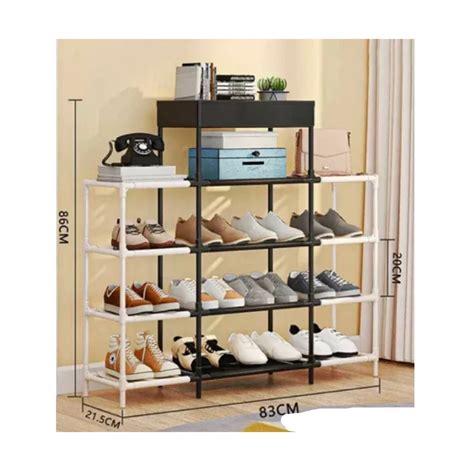 Ripley Estante Organizador Zapatero Rack Multifuncional